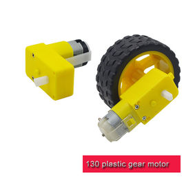 China Leichter Plastikgang-Bewegungsunterschiedlicher Reduzierungs-Verhältnis T130 DC-Motor für Spielwaren der Kinddiy fournisseur