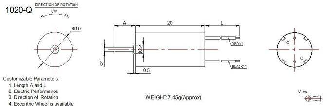 Drehmomentstarker Mikro-Durchmesser Coreless-Motor10mm für Smart Home-Geräteprodukt